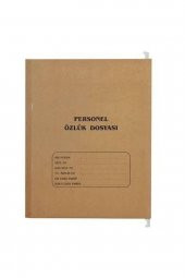 Gülpaş Personel Özlük Dosyası 4 Seperatörlü Askılı Demir Çubuk 21x30 4 Lü - 1