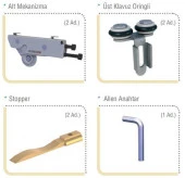 Beta Sürgü Kapak Mekanizması Raydolap Tekeri - 4