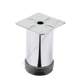 Metal Mobilya Ayağı Krom Çap 42mm - 8cm (4 Adet) thumbnail 1