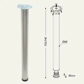 Metal Masa Ayağı 4 Adet thumbnail 2