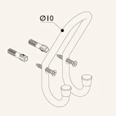 Gürçay Çok Amaçlı Duvar Askısı 23.116.18 - 2