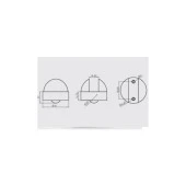 Mobilya Tekeri Transporter H22mm Geçme 18mm thumbnail 2