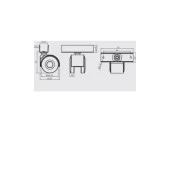 Gürçay Plastik Teker 18mm Geçme H51mm (4 Adet) - 3