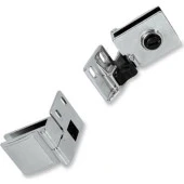 Köşeli Cam Menteşesi 1 Takım - 1