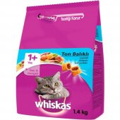 Whiskas Ton Balıklı Sebzeli Kuru Kedi Maması 1,4 Kg - 1
