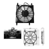 SUZUKİ SX4 06-12 KLİMA FAN KOMPLE - 1