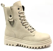 Mehtap Süs Üçgen Toka Detaylı Kaymaz Taban Kadın Postal Bot thumbnail 7