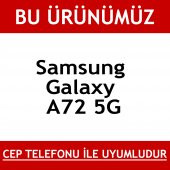 Samsung Galaxy A72 5g 360 Derece Şeffaf Silikon Kılıf Komple Koruma - 2