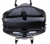 Bouletta Sardis Deri Notebook Evrak Çantası FL1 Siyah - 6