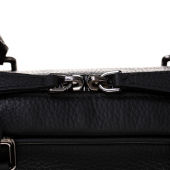 Bouletta Sardis Deri Notebook Evrak Çantası FL1 Siyah - 9