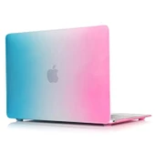 Macbook Air Kılıf 13 inç Rainbow (Eski USB'li Model 2010-2017) A1369 A1466 ile Uyumlu thumbnail 1