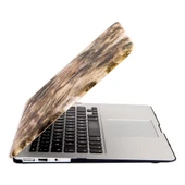 MacBook Air 13 Vinleks Kaplama Sert Hard Case İnce Hafif Darbe Çizilme Koruma A1369 A1466 Uyumlu thumbnail 5