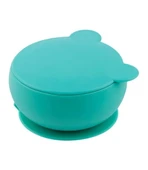 Oioi Silikon Kapaklı Kase Aqua Green - 1