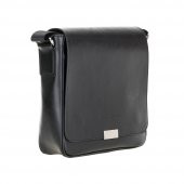 Bouletta Calisto Messenger Deri Çanta RST1 Siyah - 4