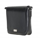 Bouletta Calisto Messenger Deri Çanta RST1 Siyah - 5
