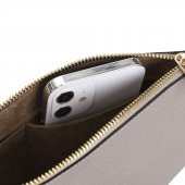 Bouletta Jane Deri Kadın Çantası DRP3 Gri - 4