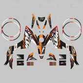 KTM Duke 125 Sport Line Sticker Seti - 2