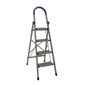 4 BASAMAKLI ALÜMİNYUM MİNİ MERDİVEN (AMM02) thumbnail 1