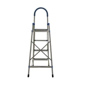 4 BASAMAKLI ALÜMİNYUM MİNİ MERDİVEN (AMM02) thumbnail 4