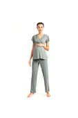 Catherine's 870 Yeşil  Lohusa Pijama Takımı - 1