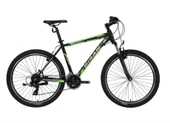 BİSAN MTX 7050 ERKEK DAĞ BİSİKLETİ 43CM V 26 JANT 21 VİTES MAT SİYAH YEŞİL thumbnail 1