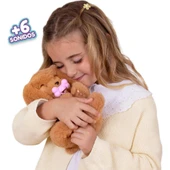 Baby Paws Sesli Yavru Köpek Peluş 20 Cm Cocker Pembe Çanta - 3