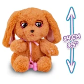 Baby Paws Sesli Yavru Köpek Peluş 20 Cm Cocker Pembe Çanta - 2
