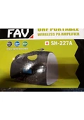Fav Sh-227A Çanta Tipi Taşinabilir Anfi Yaka Mikrofonlu - 2