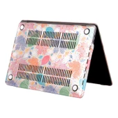 MacBook Pro 13 Kılıf Vinleks Deri Dokulu Sert Hard Case İnce Hafif Darbe Çizilme Koruma thumbnail 6