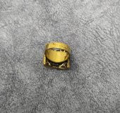 Hdmarketim Swaroski Taşlı Otantik Tasarım Kadın Yüzük Gold Renk thumbnail 2