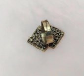 Kadın Yüzük  Otantik Tasarım Swaroski Taşlı Gold Renk Yüzük Ayarlanabilir Ölçü - 3