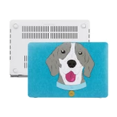 Macbook Pro Kılıf 13inç M1-M2, Dog01NL (Type-c'li Model)A2338 A2289 A2251 A1706-08 A1989 A2159 ile Uyumlu - 1