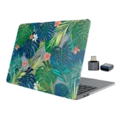 MacBook Pro 13 Çiçek Desenli TPU Sert Hard Case İnce Hafif Koruma M1-M2 Uyumlu 13 inç thumbnail 1