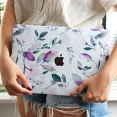 Macbook Pro Kılıf 13inç M1-M2, Flower03 (Type-c'li Model)A2338 A2289 A2251 A1706-08 A1989 A2159 ile Uyumlu thumbnail 3