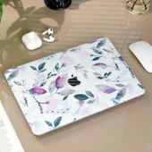 Macbook Pro Kılıf 13inç M1-M2, Flower03 (Type-c'li Model)A2338 A2289 A2251 A1706-08 A1989 A2159 ile Uyumlu thumbnail 6