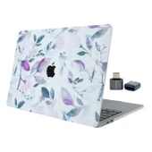 Macbook Pro Kılıf 13inç M1-M2, Flower03 (Type-c'li Model)A2338 A2289 A2251 A1706-08 A1989 A2159 ile Uyumlu thumbnail 1