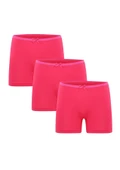 Kadın Penye 3lü Boxer Fuşya 40260 - 1