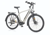 CORELLİ E-LITE-L ELEKTRİKLİ ERKEK ŞEHİR BİSİKLET 48CM HD 28 JANT 10 VİTES GRAY thumbnail 1