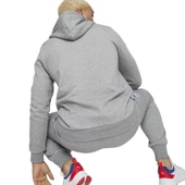 Puma BMW MMS ESS Hoodie Fleece Medium Gray He Erkek Sweatshirt - 2