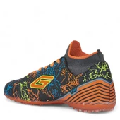 Albishoes Erkek Yeni Sezon Bilekli Boğazlı Çoraplı Mercury Dişsiz Halısaha Futbol Ayakkabı(36-44) - 3