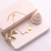 925 Ayar Gümüş Kişiye Özel Pullu Harf Bileklik - CB00133 thumbnail 2