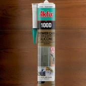 Akfix 100D Duşakabin Silikonu Beyaz 280ml - 3