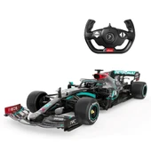 1:12 Uzaktan Kumandalı Araba Mercedes Amg F1 W11 EQ Performance 2.4 Ghz Siyah thumbnail 1