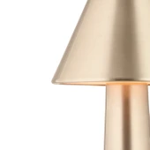 Percy Nikel Şarjlı Dokunmatik Dim Edilebilir 3 Renkli Masa Lambası 2000ma Pil Gücü Ile 7 Saat thumbnail 4