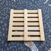 Escoines Koleksiyon 1Adet Gönderilecektir Sarıçam Ahşap Kare Nihale 18,5x18,5cm 399636694644bb3ce0 - 5