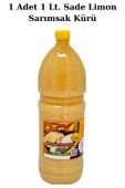 Limon Sarımsak Kürü  100 El Yapımı Doğal 1 Lt - 1