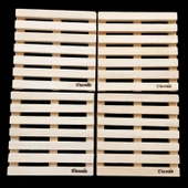 Escoines Koleksiyon 4Adet Gönderilecektir Ahşap Kare Nihale 18,5x18,5cm Sarıçam 39963669466976adb3 - 1