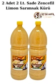 Zencefilli Limon Sarımsak Kürü 4 Lt. El Yapımı Doğal - 2