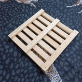 Escoines Koleksiyon 1Adet Gönderilecektir Sarıçam Ahşap Kare Nihale 18,5x18,5cm 399636694644bb3ce0 - 3