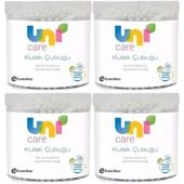 Uni Baby Kulak Temizleme Çubuğu 100 Adet (4 Lü Set) - 1
